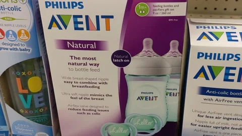 Philips Avent Natural Container Stock Footage 168975311