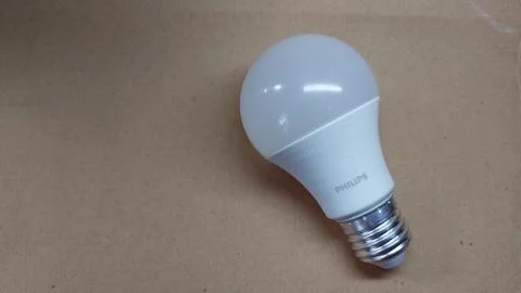 Philips brand LED lights Stock Photos