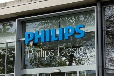 Philips Design logo Eindhoven Stock Photos