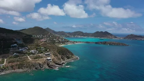 Philipsburg in Sint Maarten Stock Footage 240048040