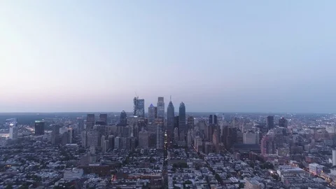 Philledaliphia Drone 4K Vídeo Stock 79803290