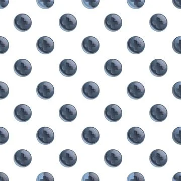 Phillips head screw heads pattern repeating background Stock Illustration