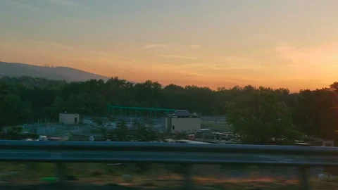 Phillipsburg Newark Expy.4K Stock Footage 90469610