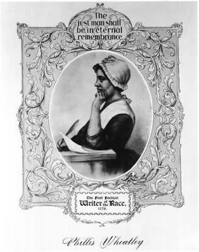 Phillis Wheatley Foto stock