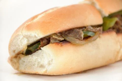 Philly cheese steak Stock Photos