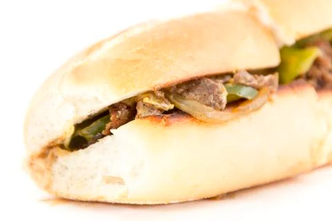 Philly cheese steak Foto stock