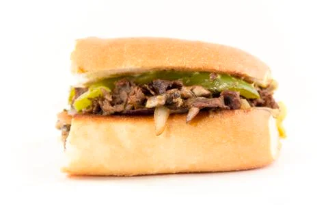 Philly cheese steak Stock Photos