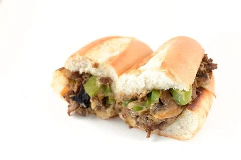 Philly cheese steak Stock-Fotos