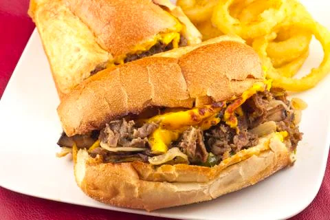 Philly cheesesteak Stock Photos