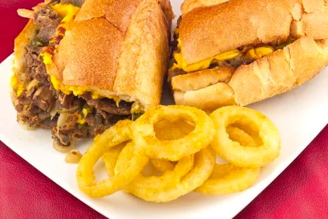 Philly cheesesteak Stock Photos