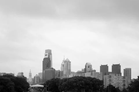 Philly Skyline Stock Photos