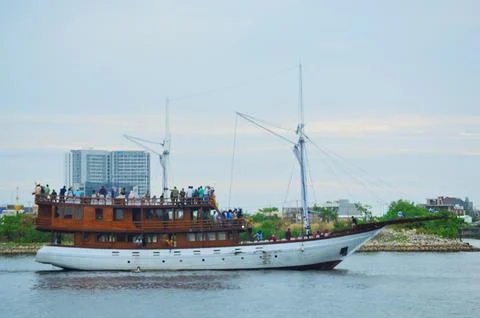 Phinisi ship Stock Photos