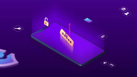 Phishing 8K smartphone animation Stock Footage 157134558