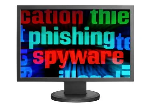 Phishing and spyware Stock Photos