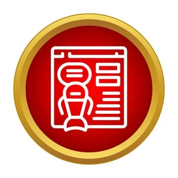 Phishing cyber attack scam internet fraud icon イラスト素材