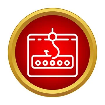 Phishing cyberattack attempting to steal user password data Stock Illustration