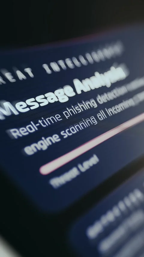 Phishing detection tool leveraging AI to identify phishing attempts Stock Footage 334933859