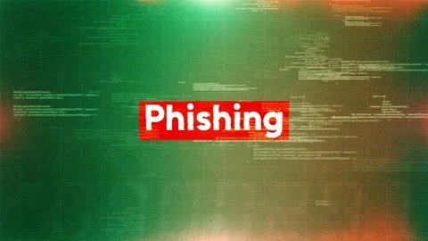 Phishing hat hacking and cybersecurity Video stock 318782388
