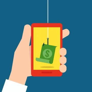 Phishing Stock Illustration