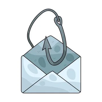 Phishing illustration Stock Illustration