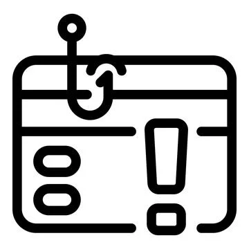Phishing stealing private data from credit card with hook Illustration