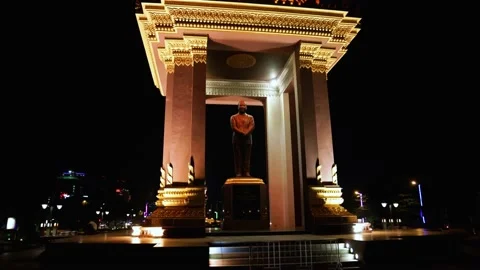 Phnom Penh Night 9 Video stock 169056790