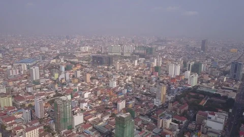 Phnom_Penh_Drone_footge Stock Footage 127762038