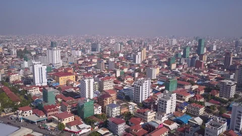 Phnom_Penh_Drone_footge Stock Footage 127803561