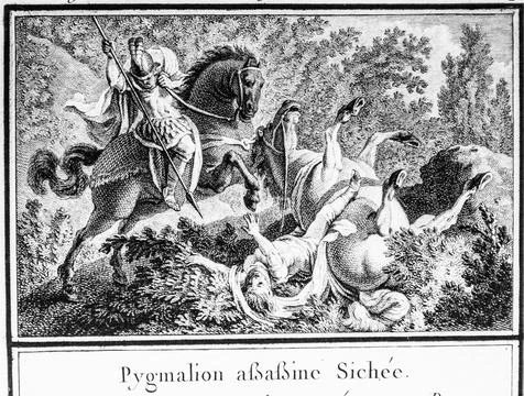 Phoenician mythology, abridged editor of universal history 1850 Stock Illustration