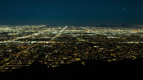 Phoenix 7th Street Zoom Stock Footage 342454825