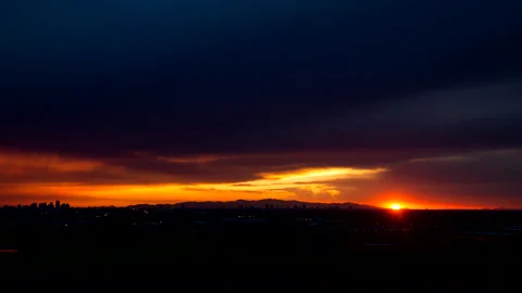 Phoenix Arizona Sunset Timelapse Stock-Footage 148173454