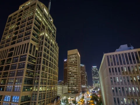 Phoenix Buildings TIme Lapse Stock-Footage 77630268