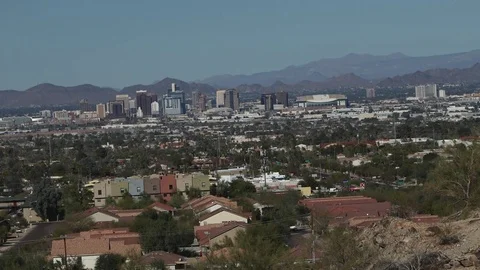 Phoenix Cityscape Stock Footage 85058209
