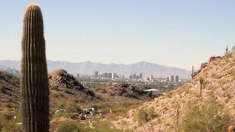 Phoenix Ciytscape Stock Footage 99671452