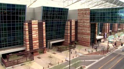 Phoenix Convention Center Stock Footage 52529056