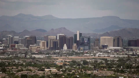 Phoenix Downtown Video stock 22673805