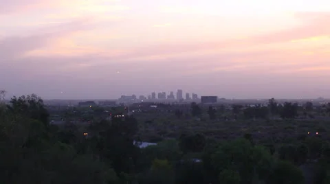 Phoenix at Dusk Stock Footage 23114707