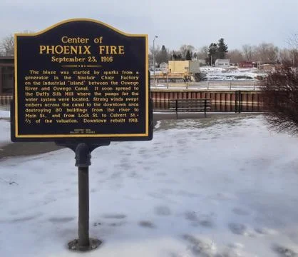 Phoenix fire plaque Stock Photos