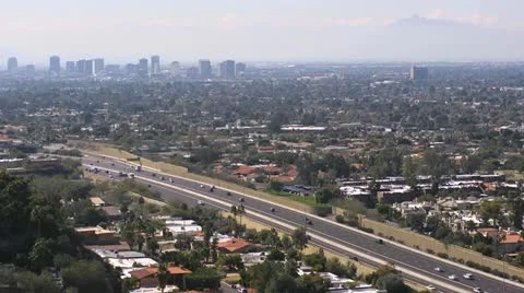 Phoenix Freeway Stock Footage 21263220