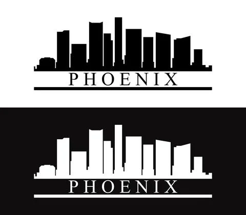 Phoenix icon illustrated in vector on white background Stock Illustration