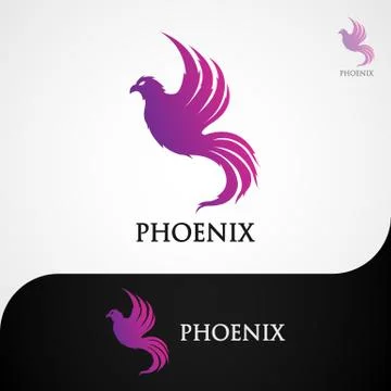 PHOENIX LOGO 3 Stock Illustration