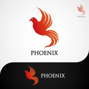 PHOENIX LOGO 4 Stock Illustration