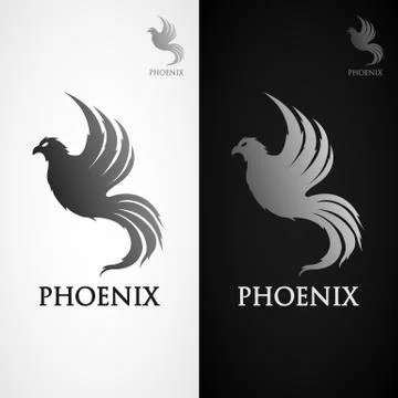 PHOENIX LOGO 5 Stock Illustration