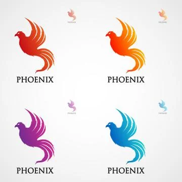 PHOENIX LOGO 6 Stock Illustration