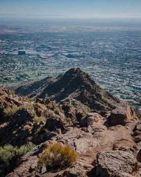 Phoenix from the mountain Foto stock