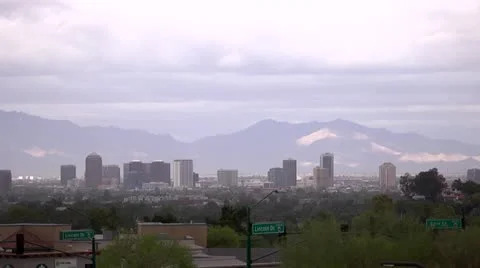 Phoenix Skyline Stock Footage 11063952
