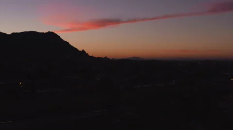 Phoenix Sunrise Time-Lapse Stock Footage 65428626