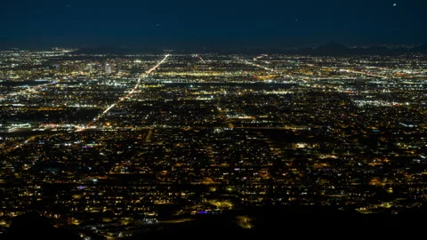 Phoenix Traffic 7th St Stock Footage 342454831