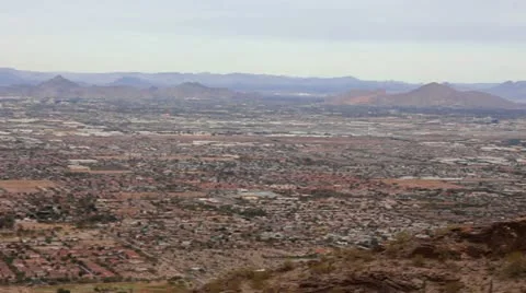 Phoenix Valley Stock Footage 16540007