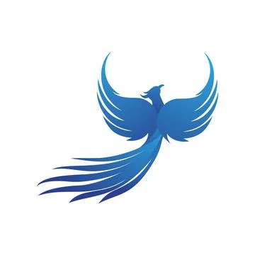 Phoenix vector icon illustration Stock-Illustration